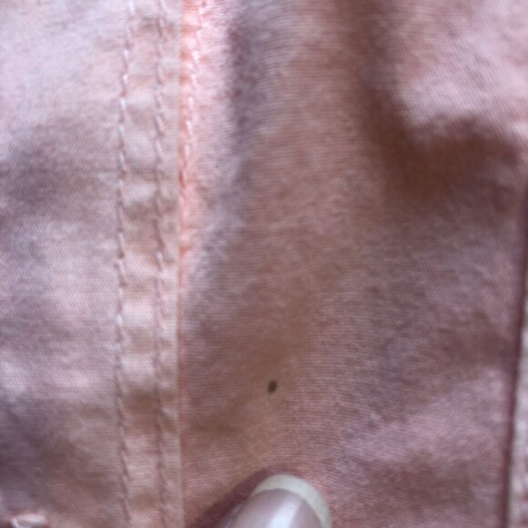 Fresh Produce Peach Button Front Cotton Top Blouse Womens Small - Picture 5 of 8